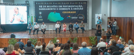 Itaipu celebra convênios de R$ 24 milhões para obras no município de Colorado (PR)